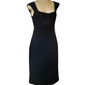 Elie Tahari Dress Womens Size 2  Career black Sheath